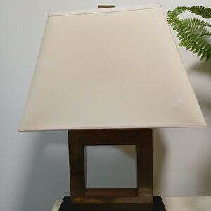 Robert Abbey Doughnut Accent Table Lamp Natural Bronze Finish 2003